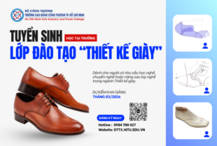 TUYỂN SINH LỚP ĐÀO TẠO NGẮN HẠN “THIẾT KẾ GIÀY”