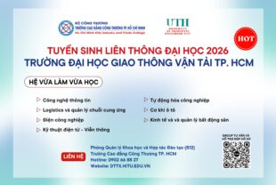 TUYỂN SINH LIÊN THÔNG ĐẠI HỌC NĂM 2026 – TRƯỜNG ĐẠI HỌC GIAO THÔNG VẬN TẢI TP. HỒ CHÍ MINH