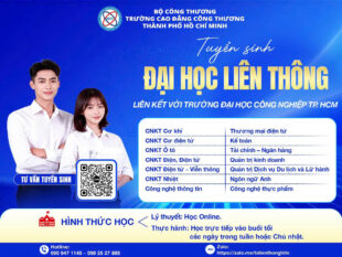 TUYỂN SINH LIÊN THÔNG ĐẠI HỌC 2026 – TRƯỜNG ĐH CÔNG NGHIỆP TP. HCM