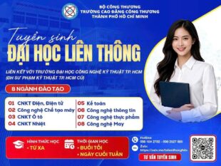 TUYỂN SINH LIÊN THÔNG ĐẠI HỌC 2026 – TRƯỜNG ĐH CÔNG NGHỆ KỸ THUẬT TP. HCM