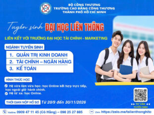 TUYỂN SINH LIÊN THÔNG ĐẠI HỌC 2026 – TRƯỜNG ĐH TÀI CHÍNH MARKETING